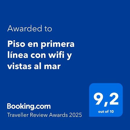 Piso En Primera Linea Con Wifi Y Vistas Al Mar Lo Pagán المظهر الخارجي الصورة
