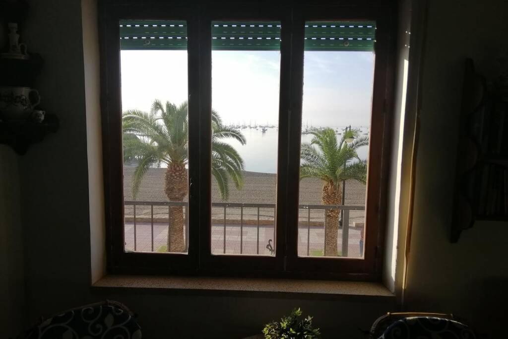 Piso En Primera Linea Con Wifi Y Vistas Al Mar Lo Pagán المظهر الخارجي الصورة